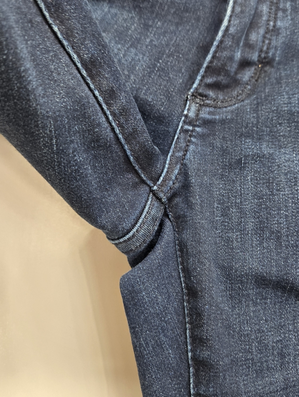 Banana Republic Skinny Jeans Womens 27P Blue Dark‎ Wash Denim Low Rise Zip Fly - Picture 8 of 14